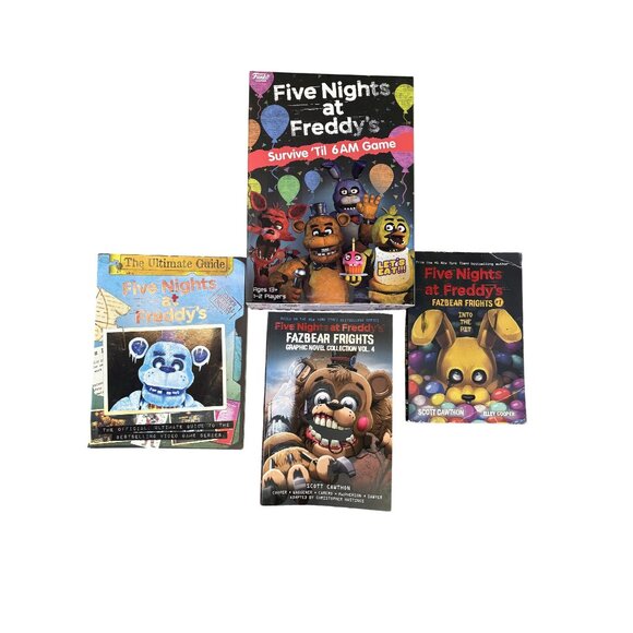 Five Nights at Freddy's Bundle of Books and Game - Picture 1 of 5